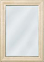Faux Ivory Shagreen Leather Mirror