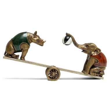 Circus See-Saw Sculpture