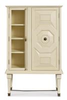 Art Bar Cabinet White